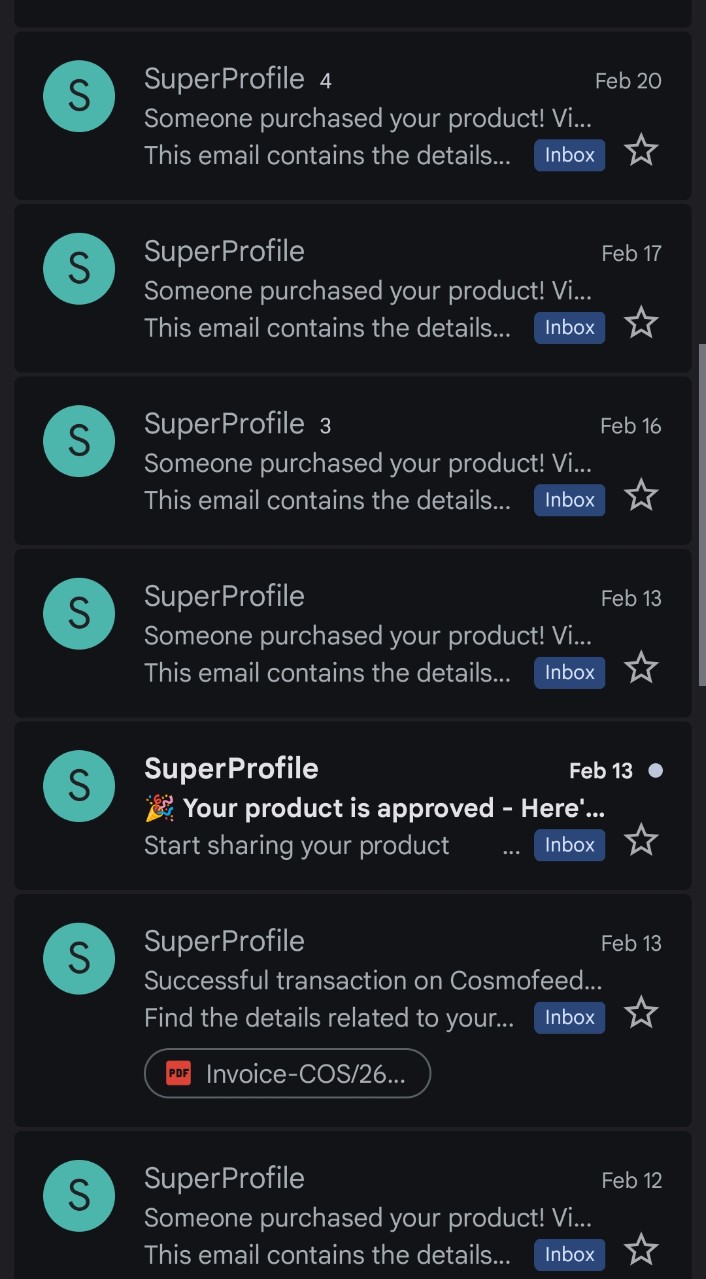 Dashboard Earning Proof 5